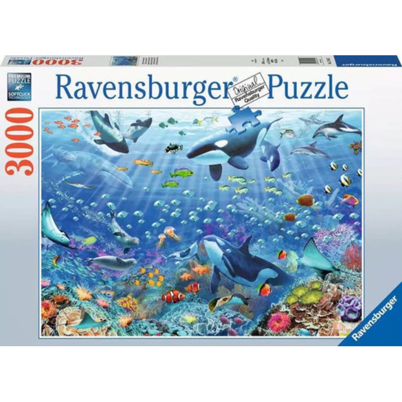 “Ravensburger 3000pc – Colourful Underwater Puzzle”