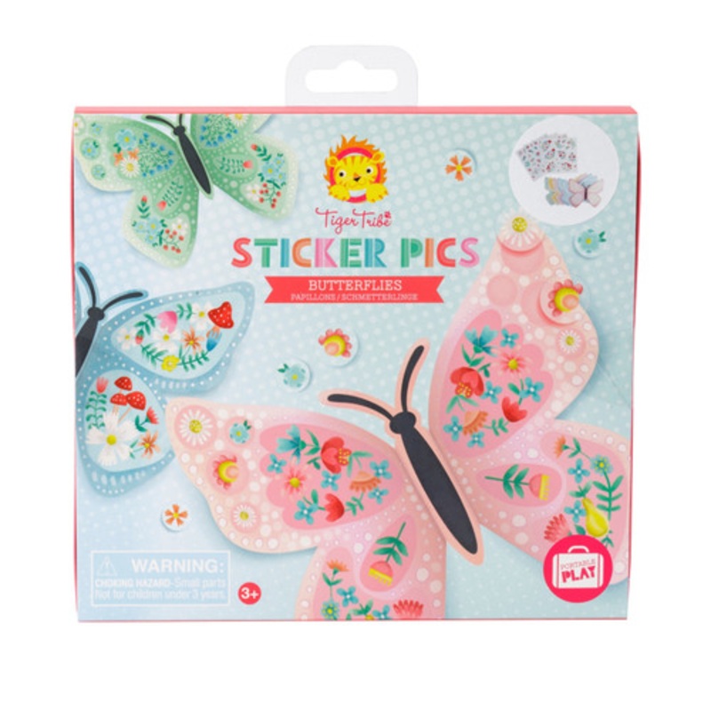 “Tiger Tribe Sticker Pics – Butterflies”
