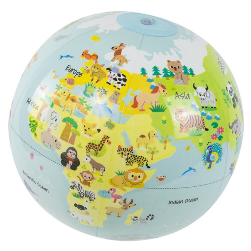 “Tiger Tribe World Globe – Baby Animals – 30cm”