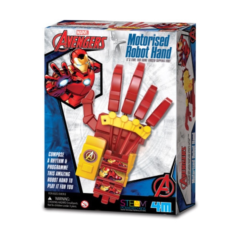 “4M – Marvel Avengers – Motorised Robot Hand – Iron Man”
