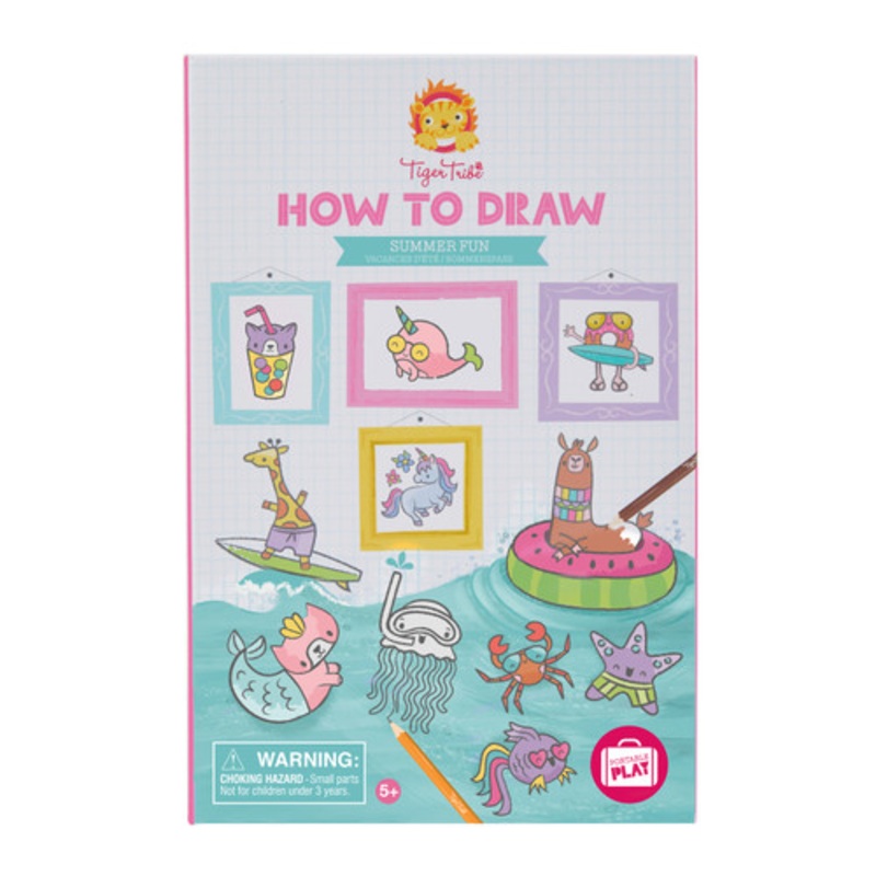 “Tiger Tribe How To Draw – Summer Fun”