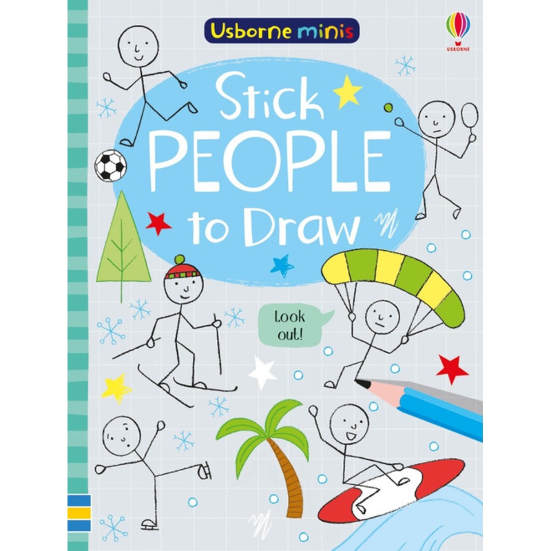“Usborne – Mini Books: Stick People to Draw”