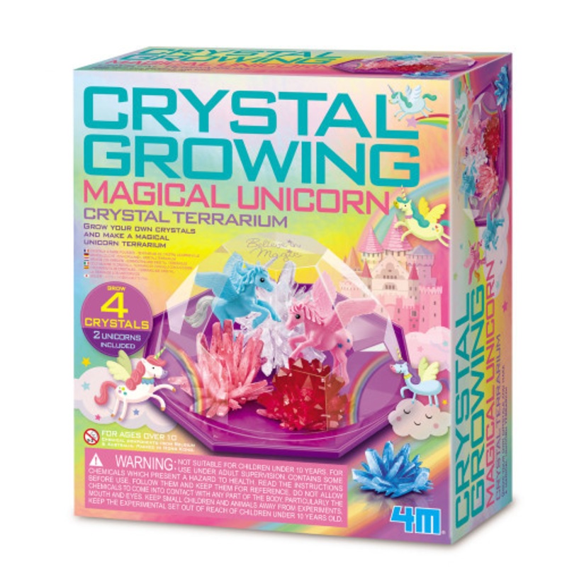 “4M – Crystal Growing – Magical Unicorn Crystal Terrarium”