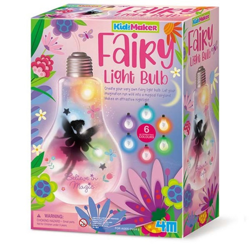 “4M – KidzMaker – Fairy Light Bulb”
