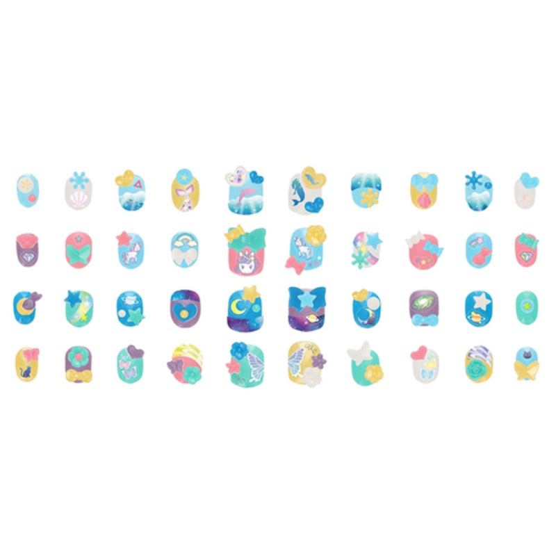 “Aquabeads – Nail Refill Kit – Unicorns”