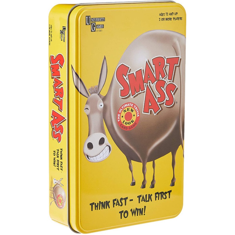 “Smart Ass Tin Card Game”