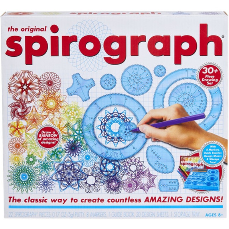 “Spirograph Design Kit with Markers”