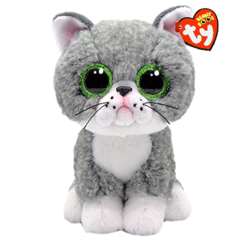 “TY Beanie Boos Regular – Fergus the Grey Cat”