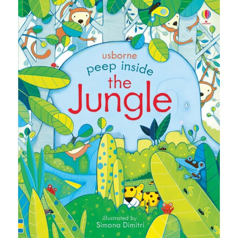 “Usborne- Peep Inside The Jungle”
