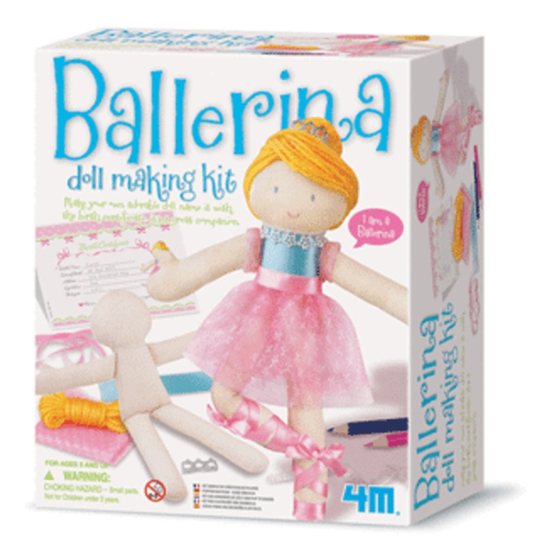 “4M – Ballerina Doll Making Kit”