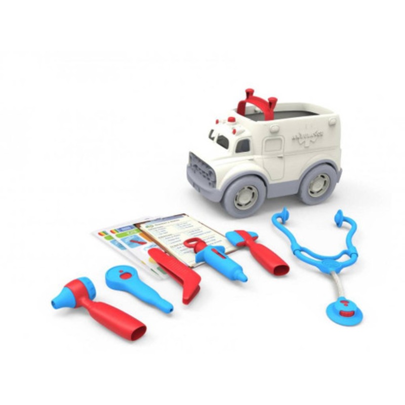 “Green Toys – Ambulance & Doctor’s Kit 10PC SET”