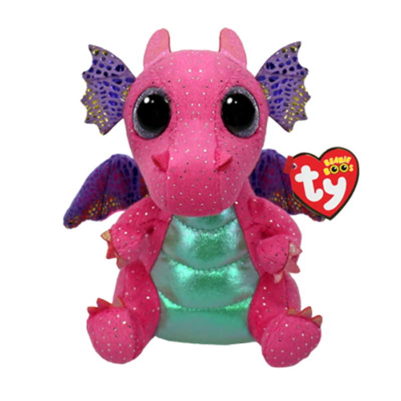 “TY Beanie Boos Regular – Spitfire the Pink Dragon”