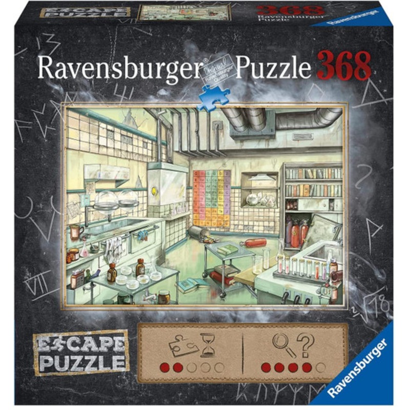“Ravensburger Escape 11 The Laboratory Puzzle 368pc”