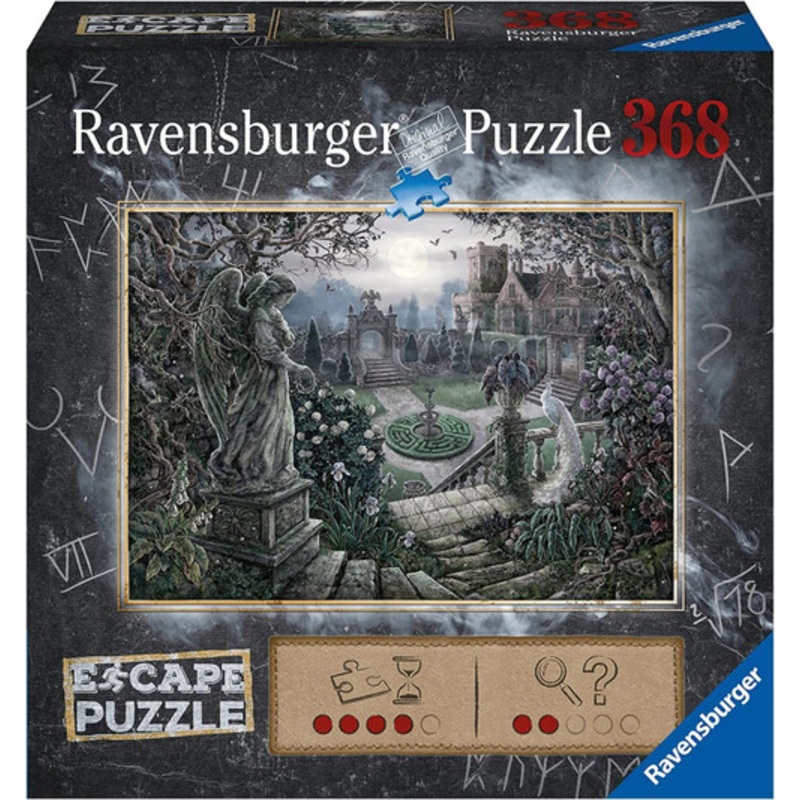 “Ravensburger Escape Midnight in the Garden 368pc Puzzle”