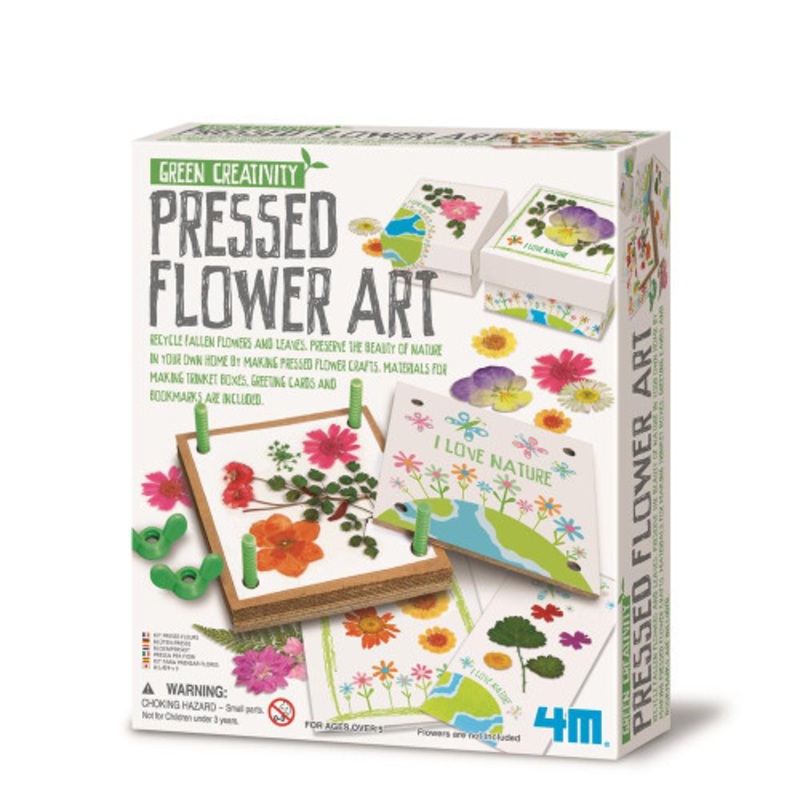 “4M – Green Creativity – Pressed Flower Art”