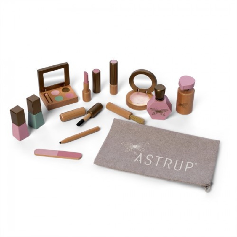 “Astrup Wooden Role Play Make Up Set