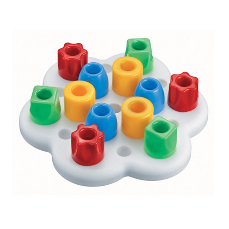 “Quercetti Junior – Daisy Basic Chunky Pegs”