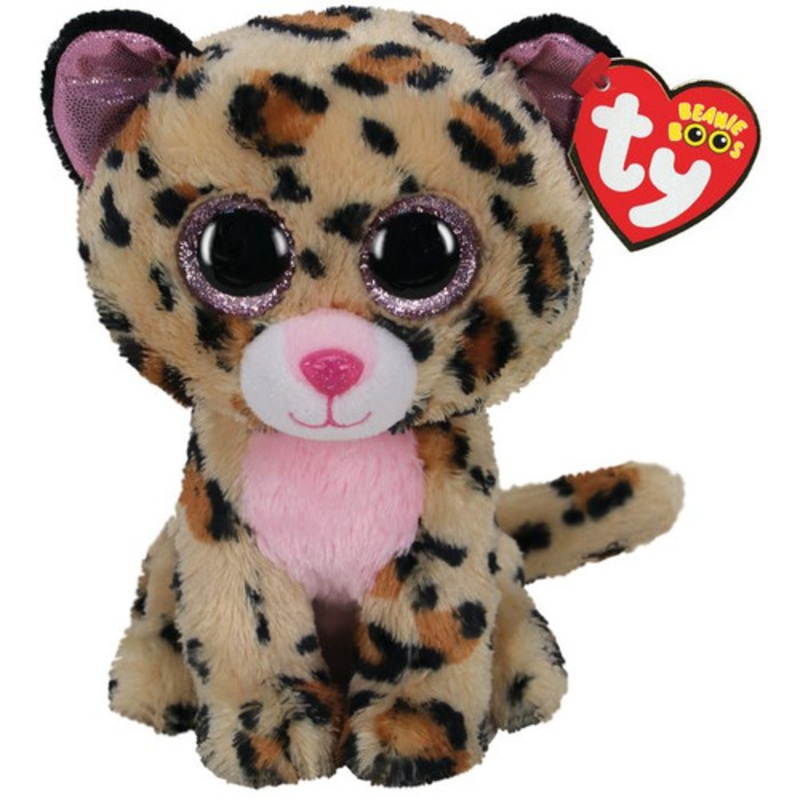 “TY Beanie Boos Regular – Livvie the Leopard”