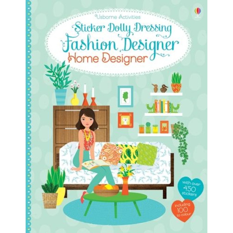 “Usborne – Sticker Dolly Dressing – Fashion Designer Home Designer”