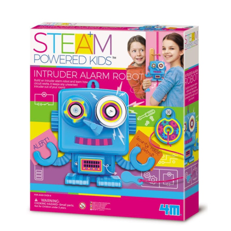 “4M – STEAM Powered Kids – Intruder Alarm Robot”