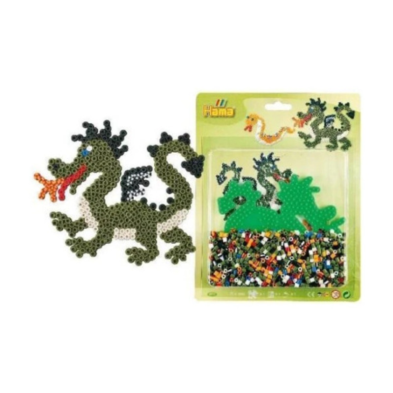 “Hama Beads – Large Blister Pack – Large Dragon – 1100 beads”