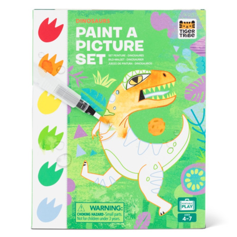 “Tiger Tribe – Paint-a-Picture Set: Dinosaurs”