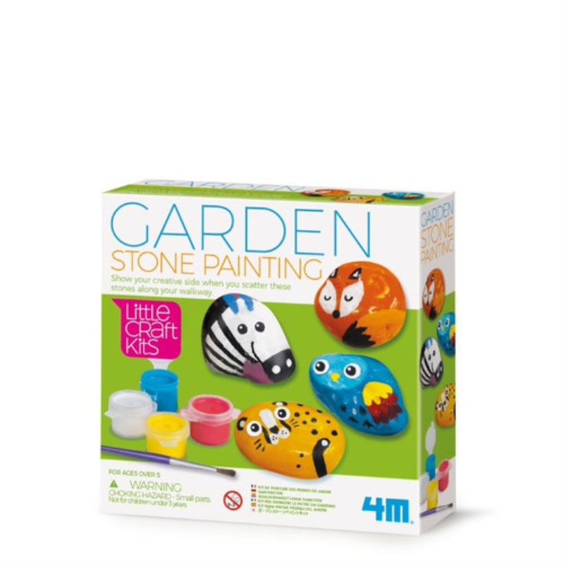 “4M – Little Craft – Garden Stone Painting”