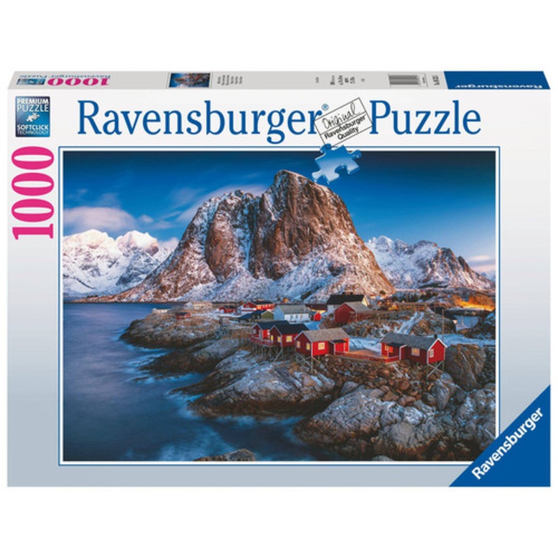 “Ravensburger 1000pc – Village on Lofoten Islands Puzzle”
