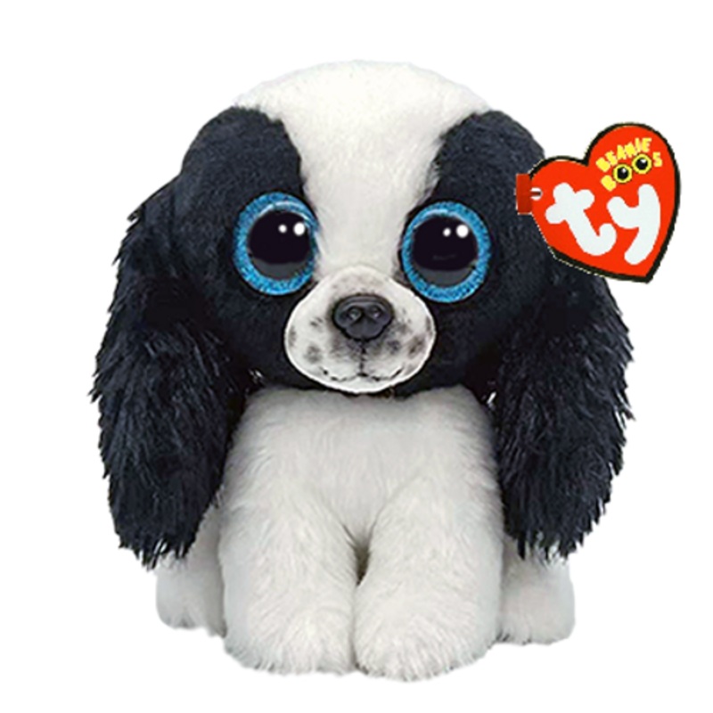“TY Beanie Boos Regular – Sissy the Black and White Dog”