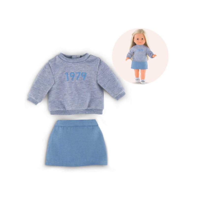 “Corolle – Ma Corolle – Sweater & Skirt 1979