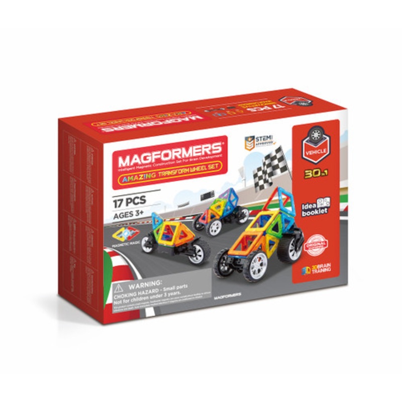 “Magformers – Amazing Transform Wheel Set 17pc 707019”