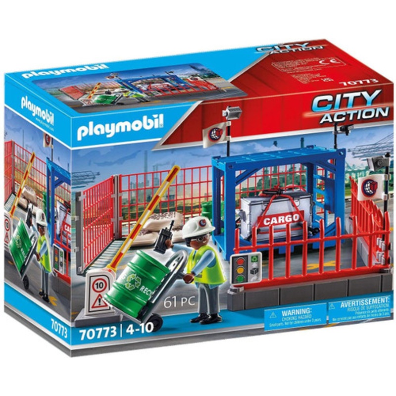 “Playmobil CITY ACTION – Freight Storage | 70773”