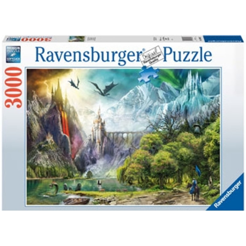 “Ravensburger 3000pc – Reign of Dragons Puzzle”