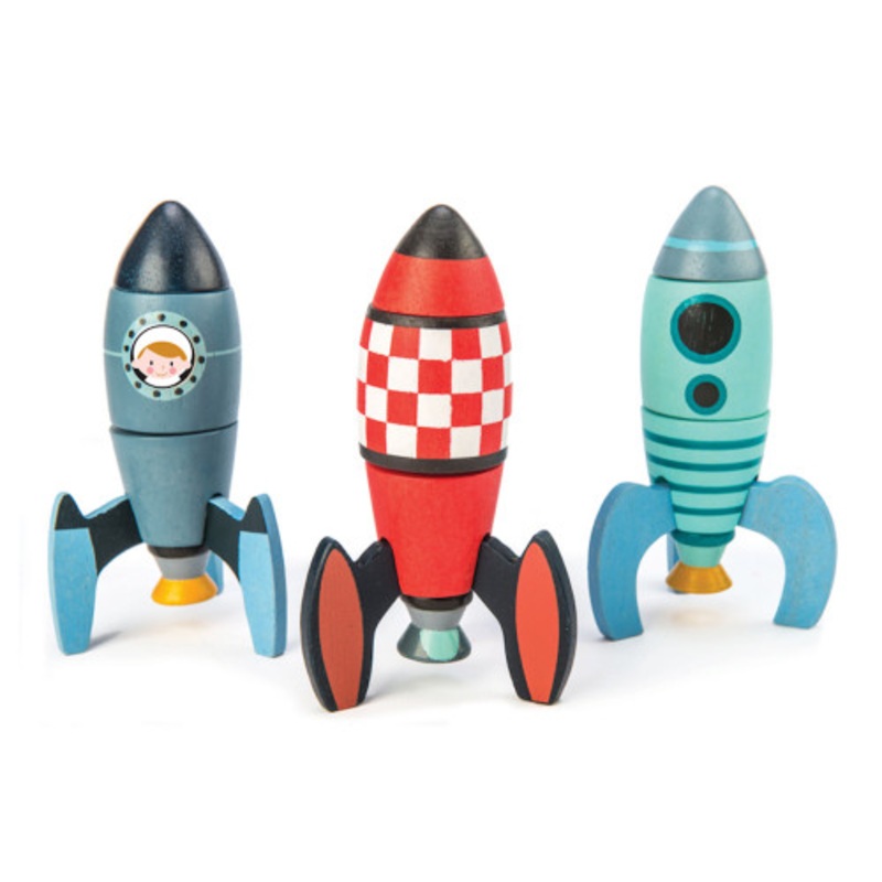 “Tender Leaf Toys – Rocket Construction Set”