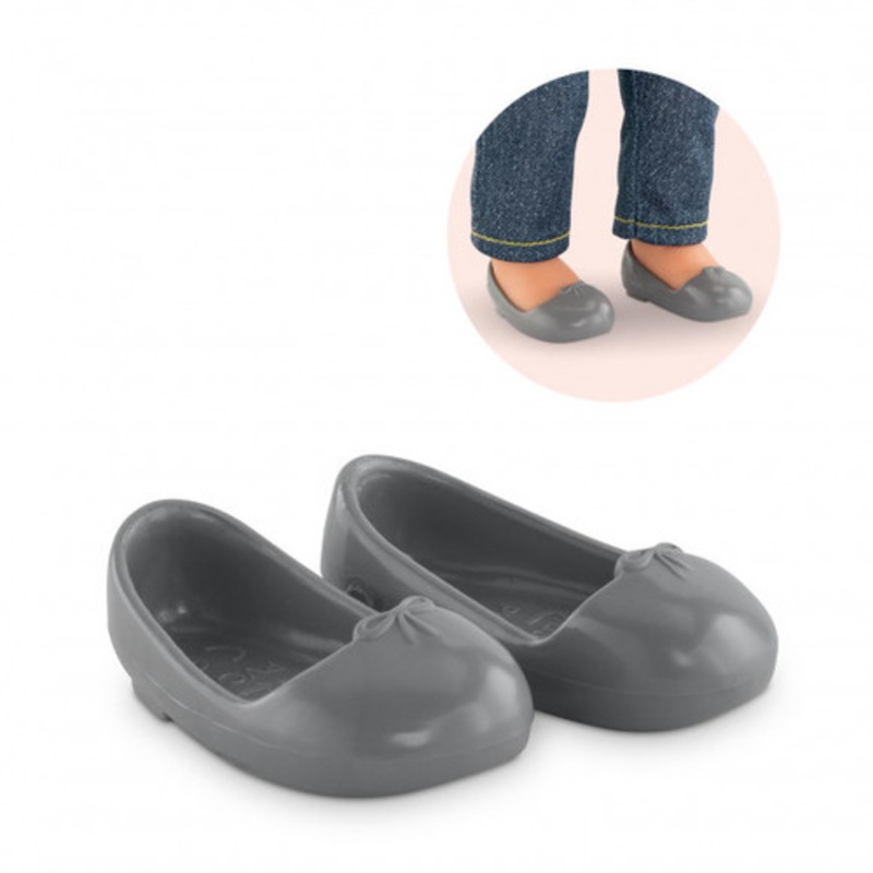 “Corolle – Ma Corolle Dark Grey Ballet Flat Shoes”