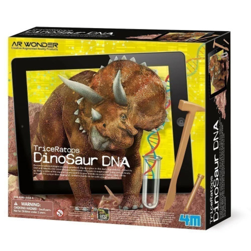 “4M – Triceratops Dinosaur DNA Kit”