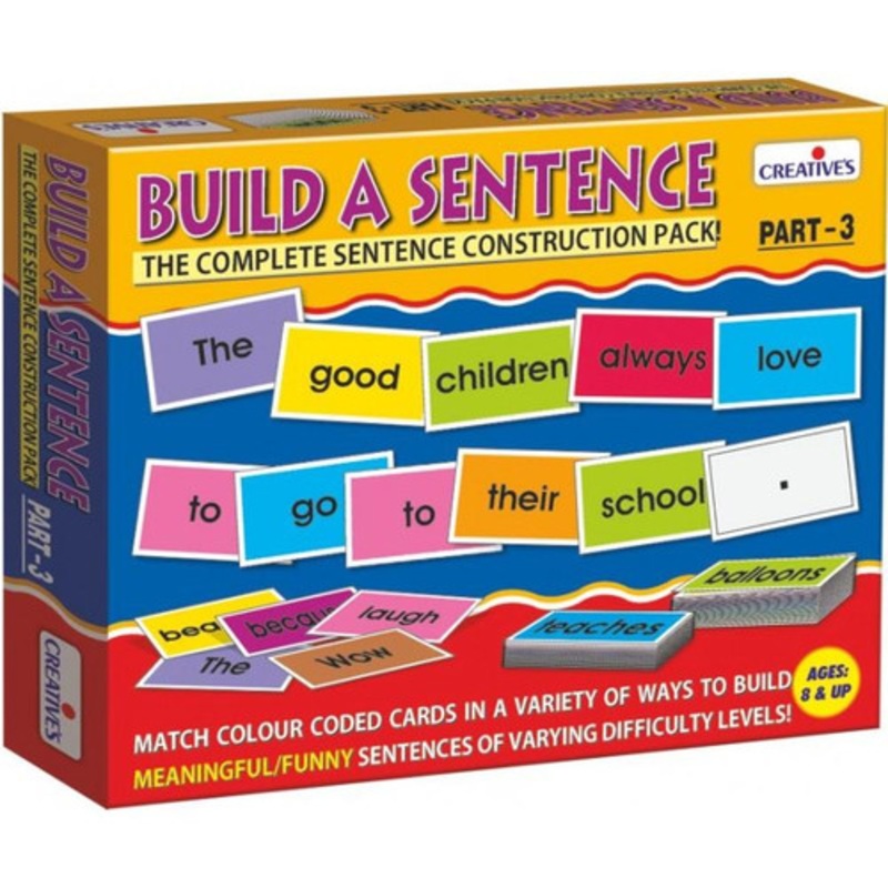 “Creative’s – Build A Sentence Part 3”