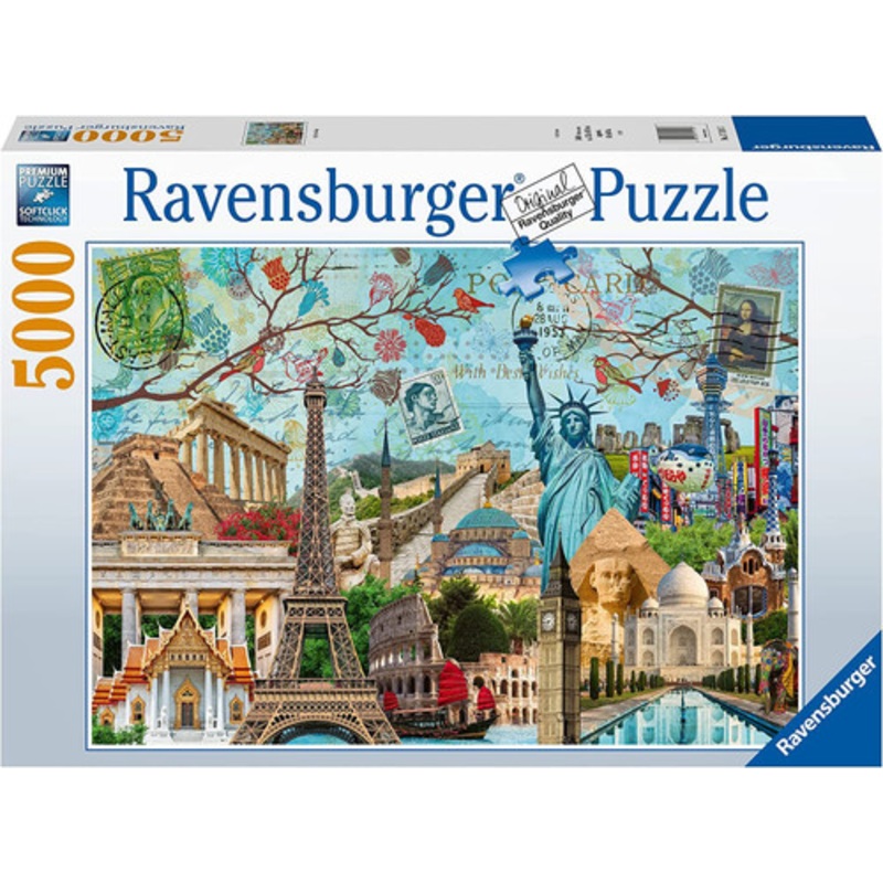 “Ravensburger 5000pc – Big City Collage Puzzle”