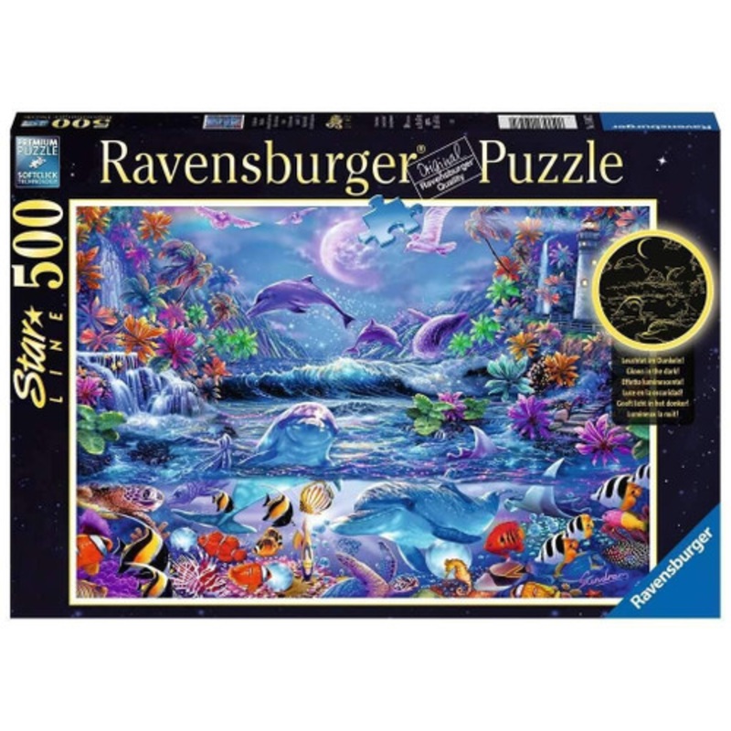 “Ravensburger 500pc – Moonlit Magic Starline Puzzle v2”