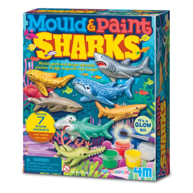 “4M – Mould & Paint – Sharks”