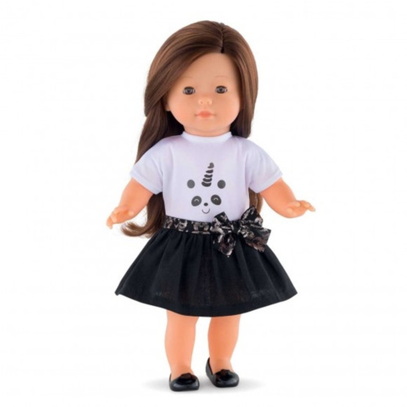 “Corolle – Ma Corolle – Black Party Skirt”