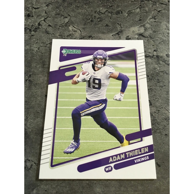Adam Thielen Vikings 2021 Panini Donruss #126A