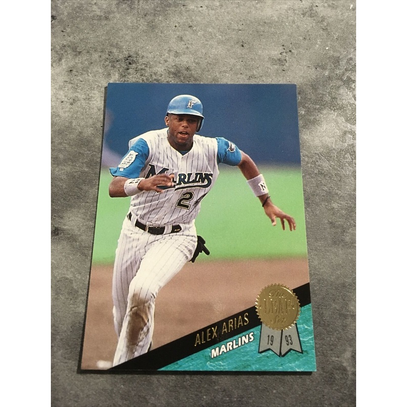Alex Arias Marlins 1993 Leaf #462