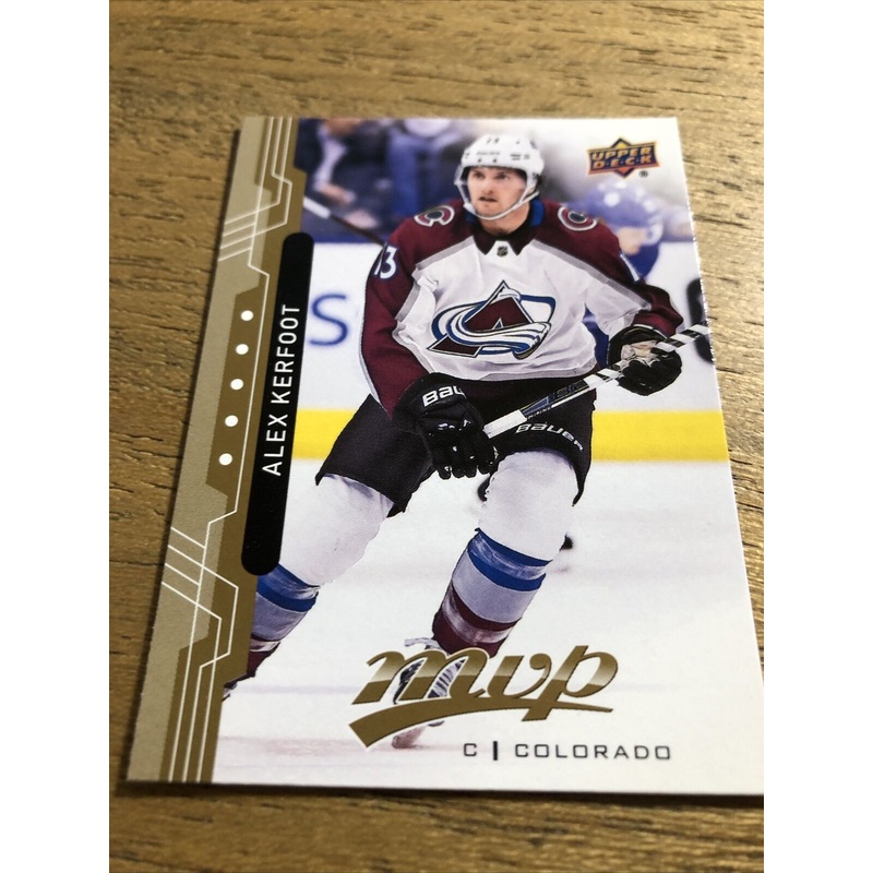 Alex Kerfoot Avalanche 2018-2019 Upper Deck MVP #118