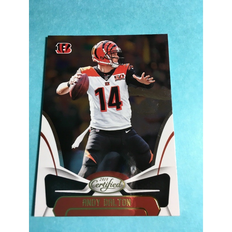 Andy Dalton Bengals 2018 Certified #8