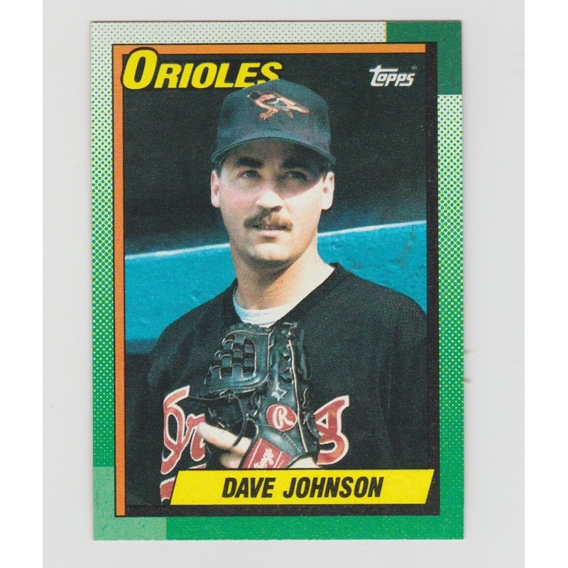 Dave Johnson Orioles 1990 Topps #416
