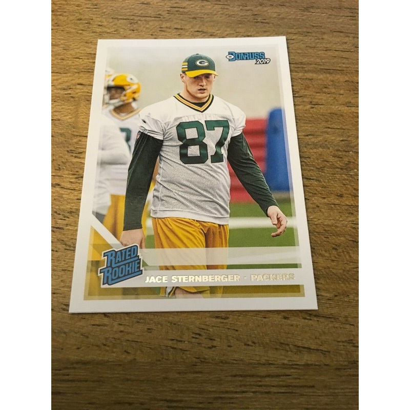 Jace Sternberger Packers 2019 Donruss Rated Rookie #348