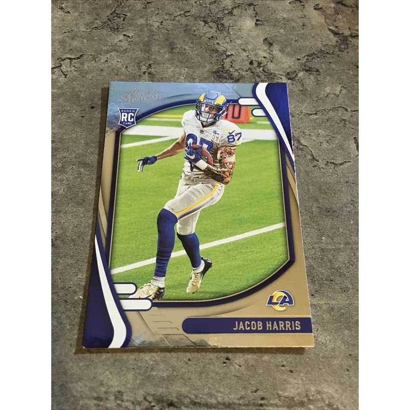 Jacob Harris Rams 2021 Panini Absolute Rookie #138