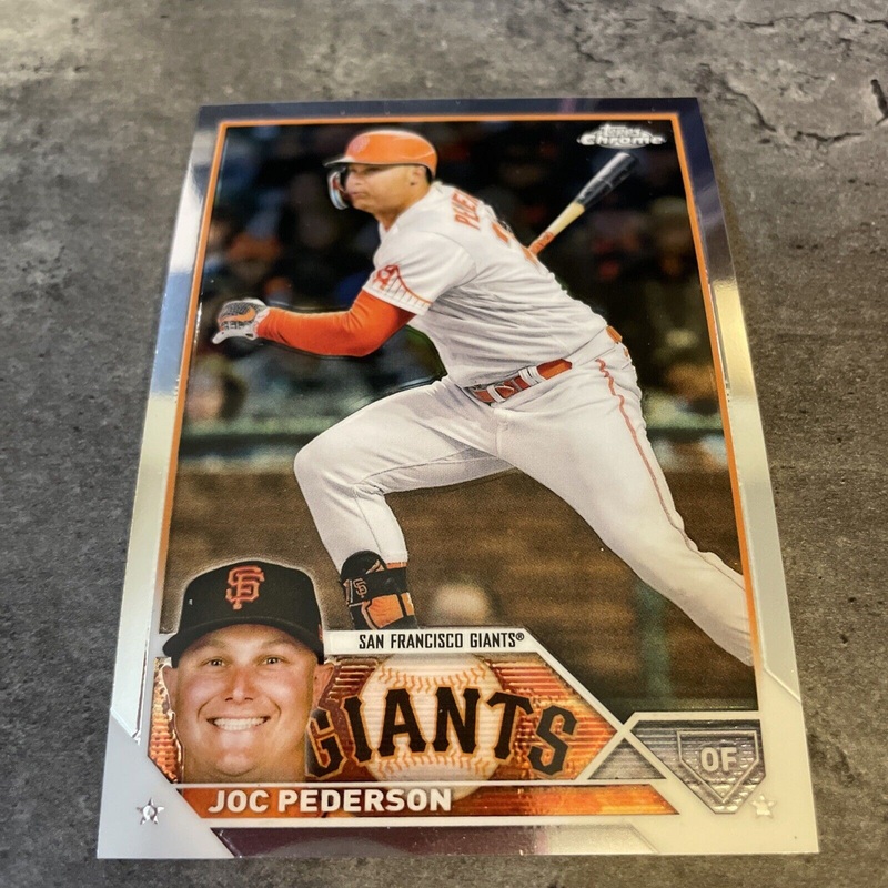 Joc Pederson Giants 2023 Topps Chrome #31