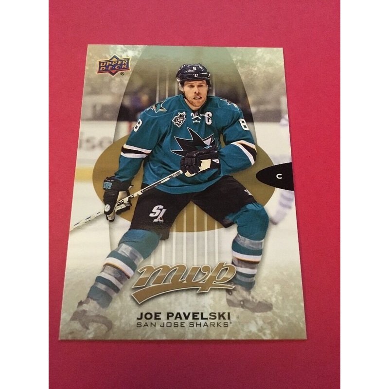 Joe Pavelski Sharks 2016-2017 Upper Deck MVP #185